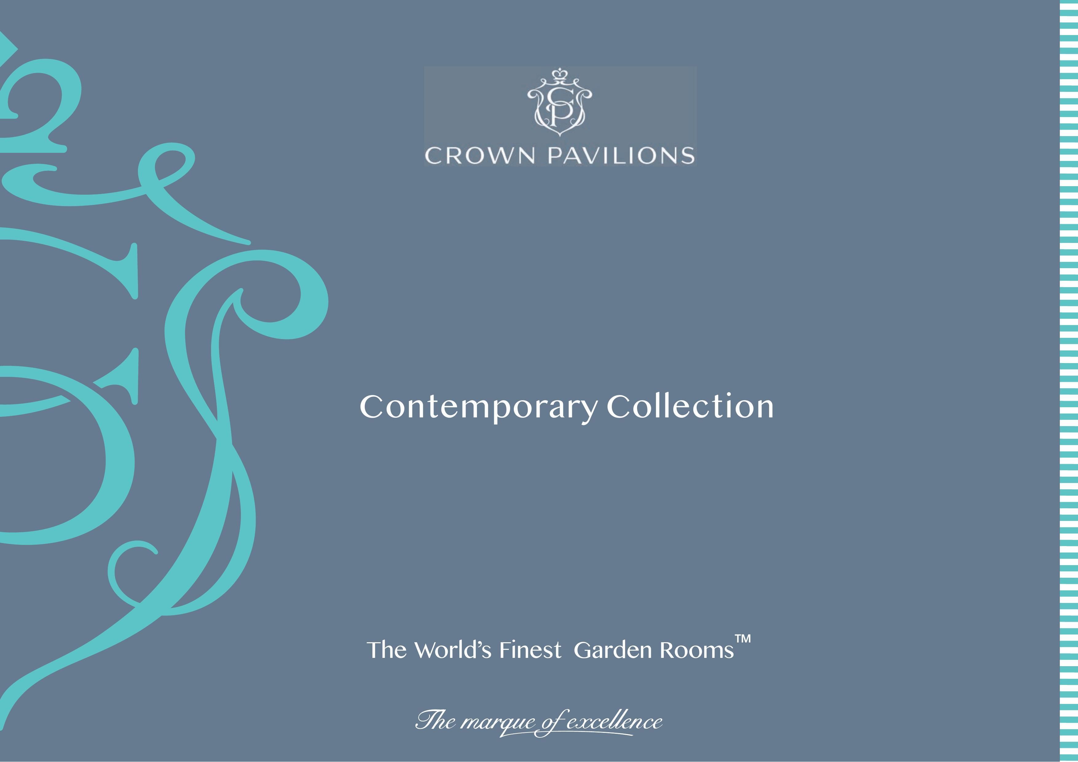 Crown pavilions contemporary garden room brochure 2024 03 21 cover