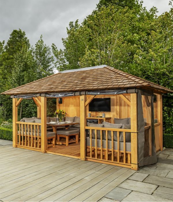 Crown Eden wooden gazebos