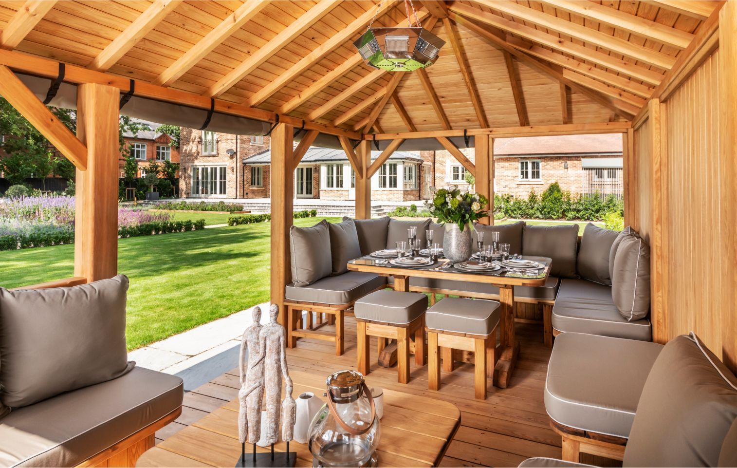 Main redwood structure