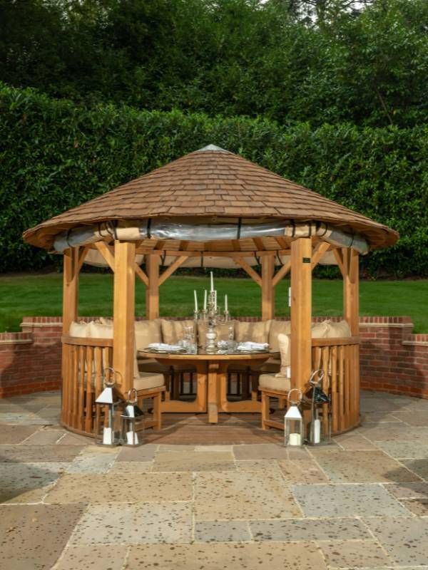 Crown Edward wooden gazebos