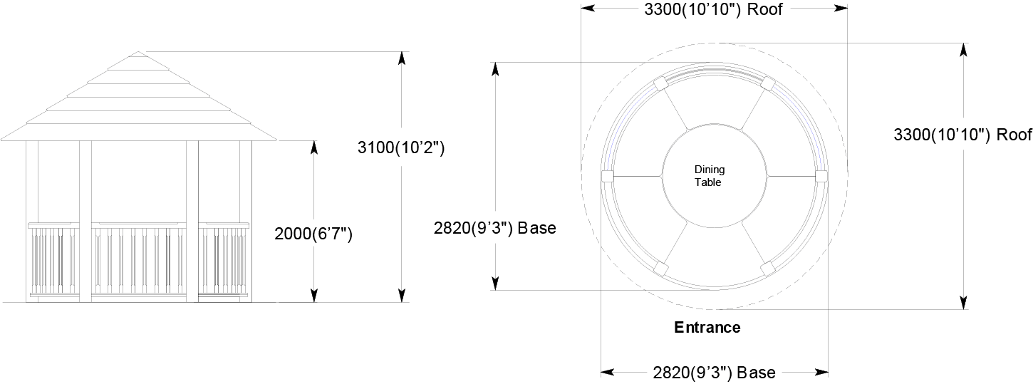 Crown Elizabeth floor plan diagram