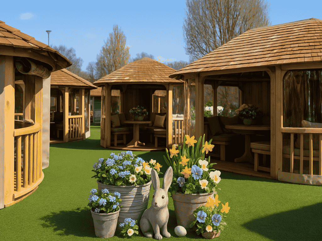 Gazebo for easter