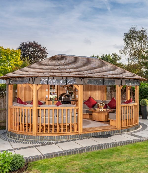 Crown Hampton wooden gazebos