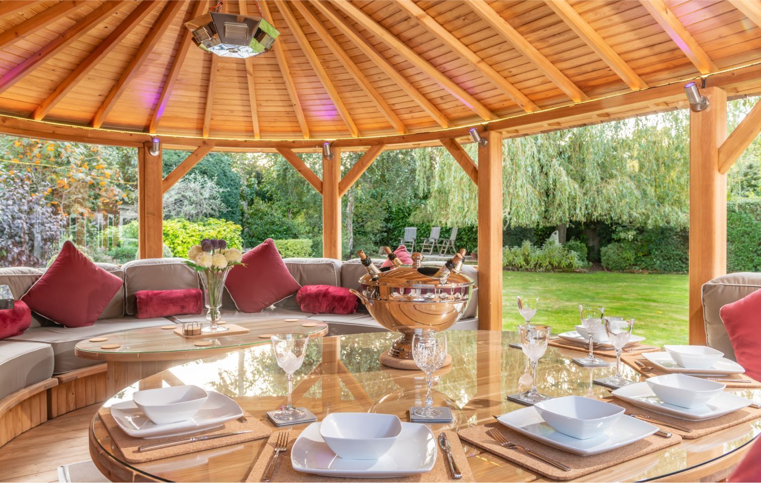 Main redwood structure