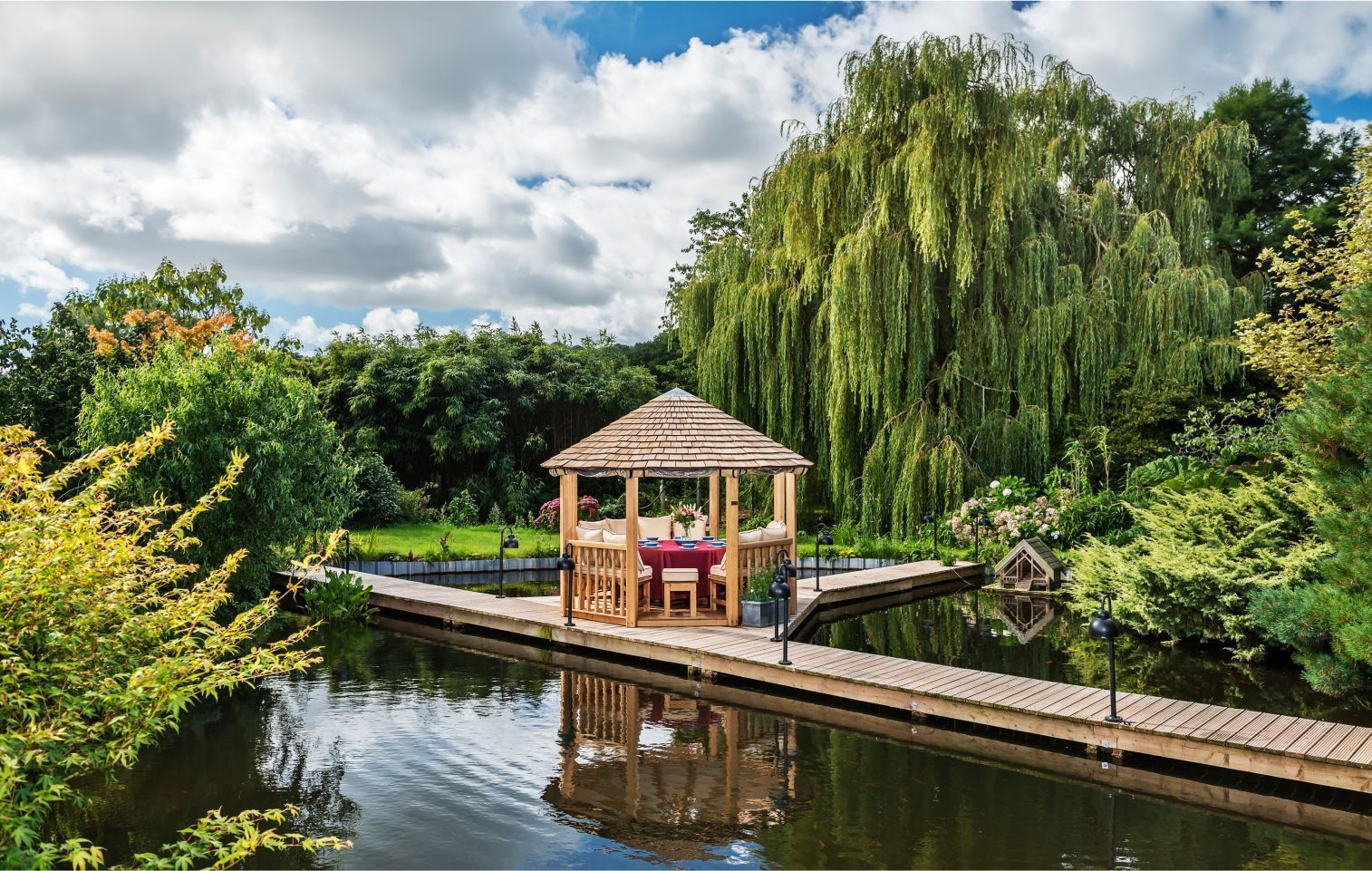 Main redwood structure