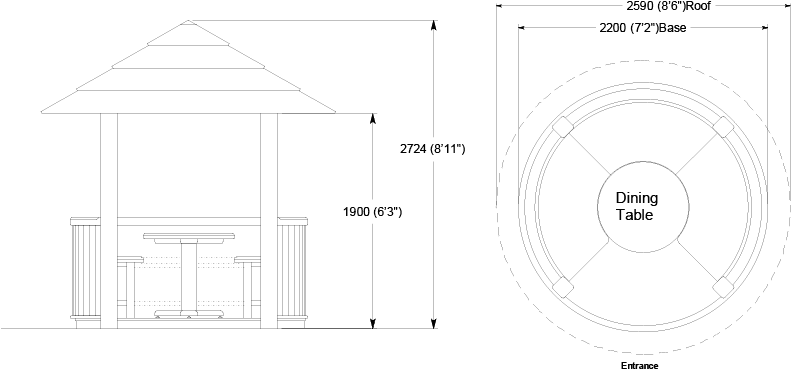 Crown Rose floor plan diagram