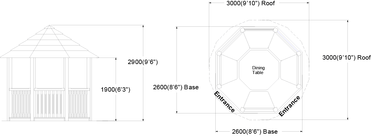 Crown Tudor floor plan diagram