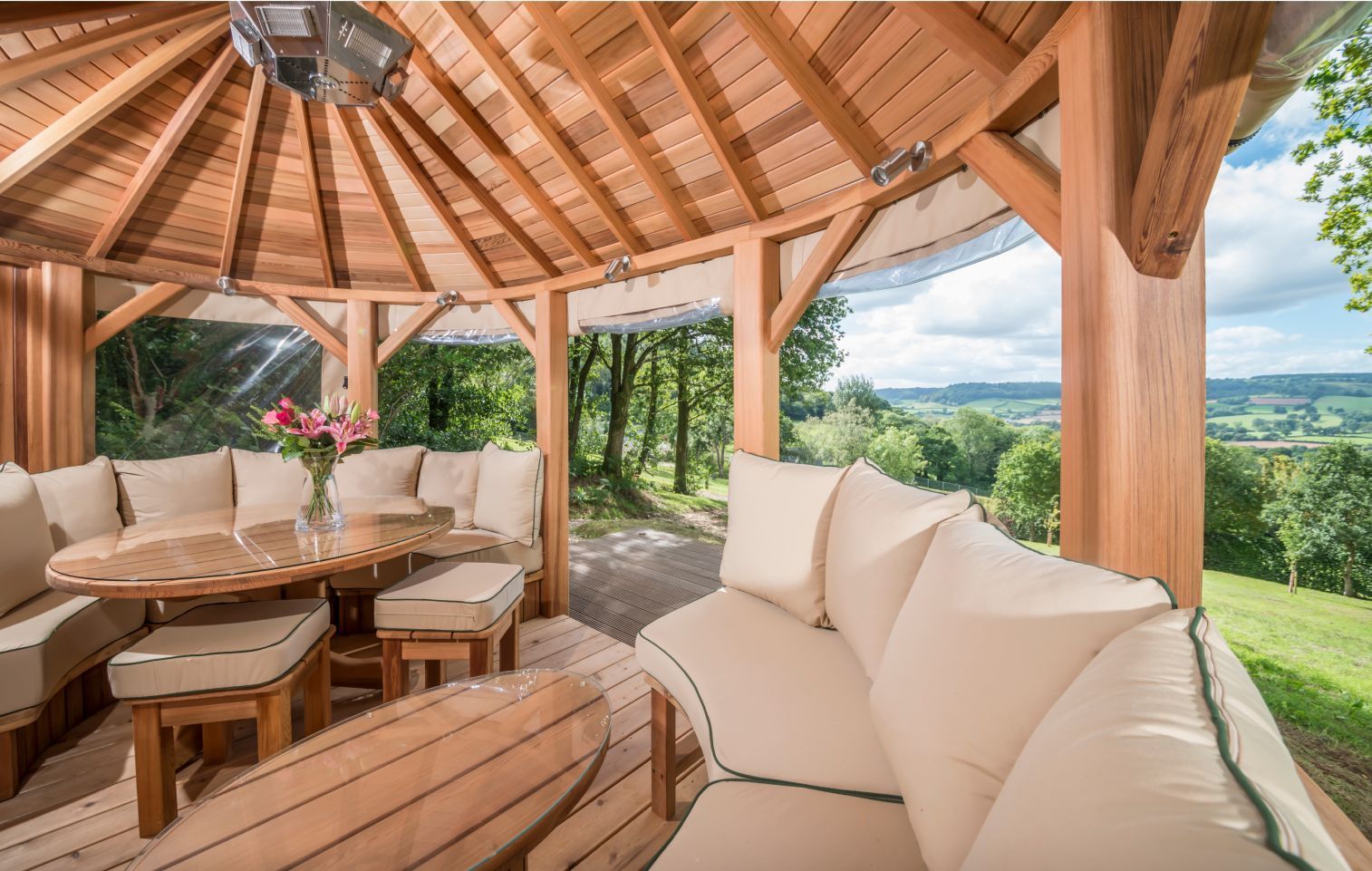 Main redwood structure