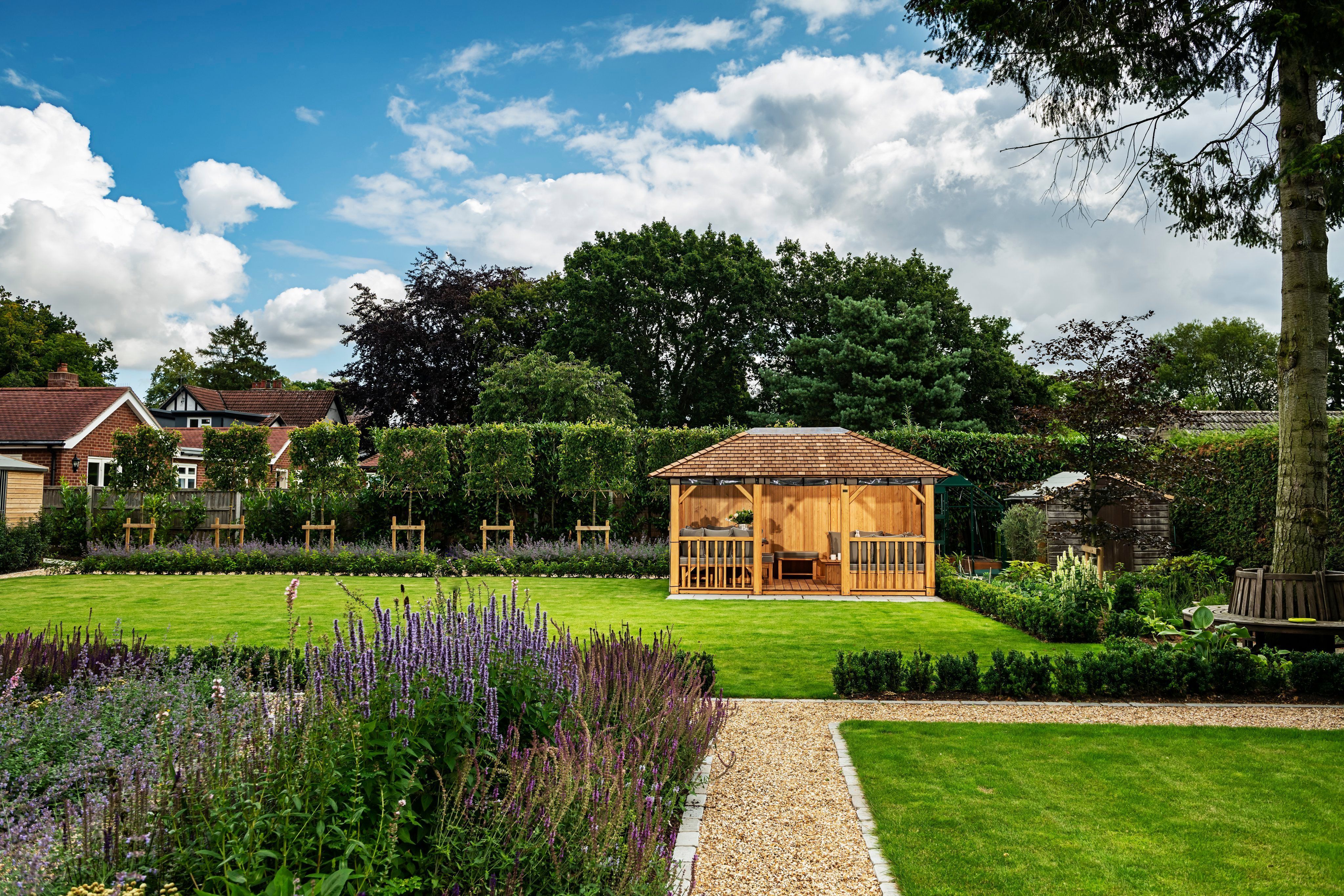 Crown Orangery in a garden setting