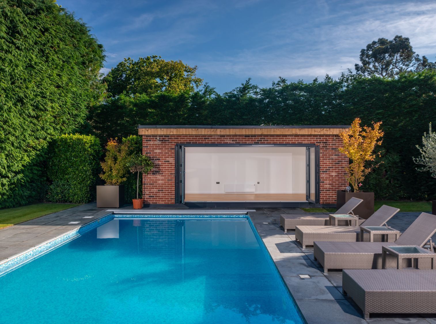 Striking cladding finishes