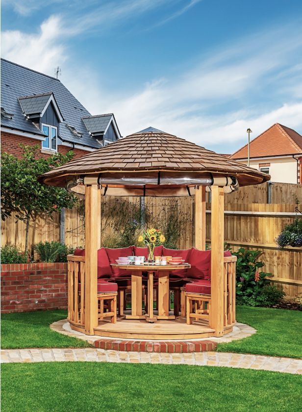 Crown Chelsea wooden gazebos