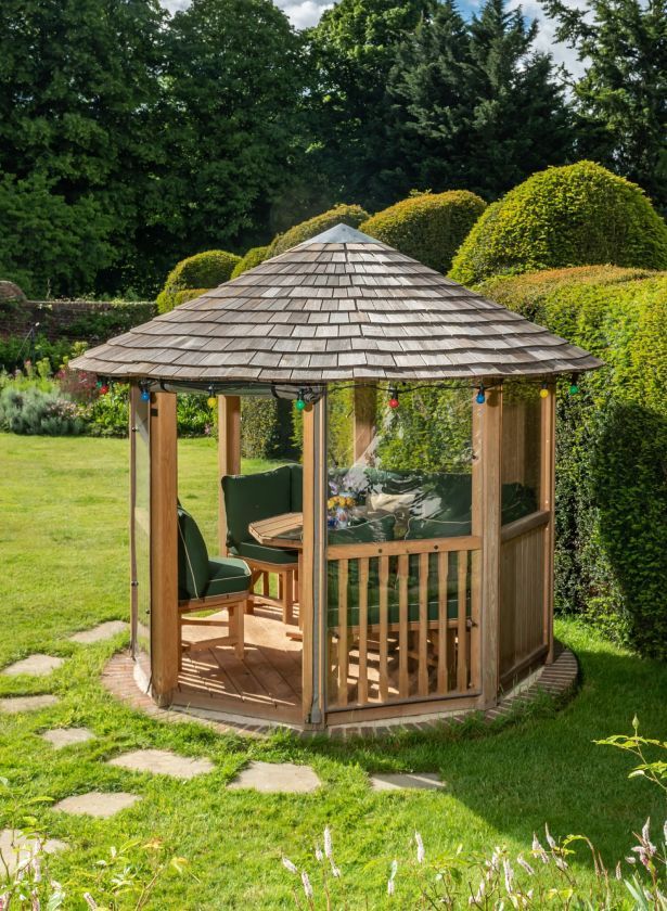 Crown Tudor wooden gazebos