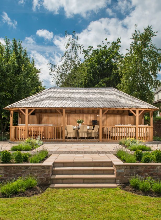 Crown Versailles wooden gazebos