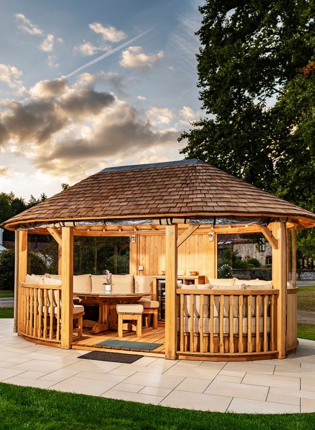 Crown Windsor wooden gazebos