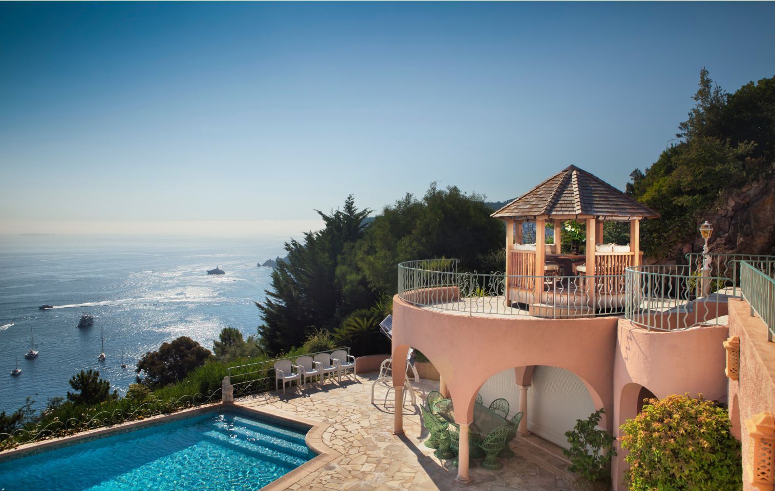 Main redwood structure